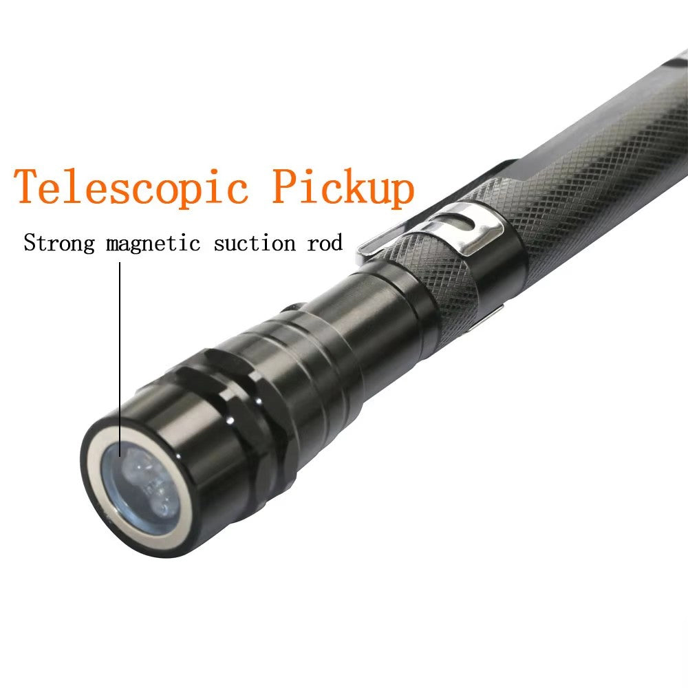 bending Telescopic Magnetic Pen Magnet Pick Up Tool Extendable Suction Rod