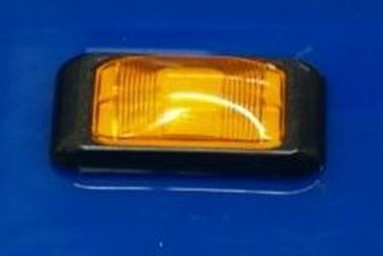 10 x AMBER LED SIDE MARKER LIGHTS TRAILER TRUCK CARAVAN MULTI VOLT ADR (10pcs)