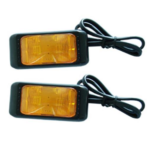 10 X MIXED LARGE SERIES LED CLEARANCE LIGHTS MARKERS LAMP TRAILER TRUCK CARAVAN