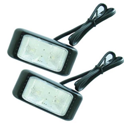 10 X MIXED LARGE SERIES LED CLEARANCE LIGHTS MARKERS LAMP TRAILER TRUCK CARAVAN