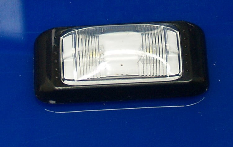 10 x WHITE LED FRONT MARKER LAMPS TRAILER TRUCK CARAVAN MULTI VOLT ADR (10)