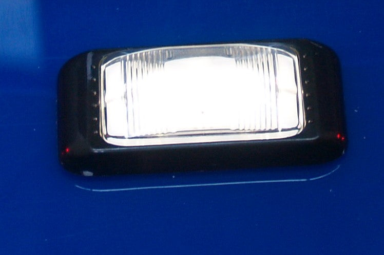 10 x WHITE LED FRONT MARKER LAMPS TRAILER TRUCK CARAVAN MULTI VOLT ADR (10)