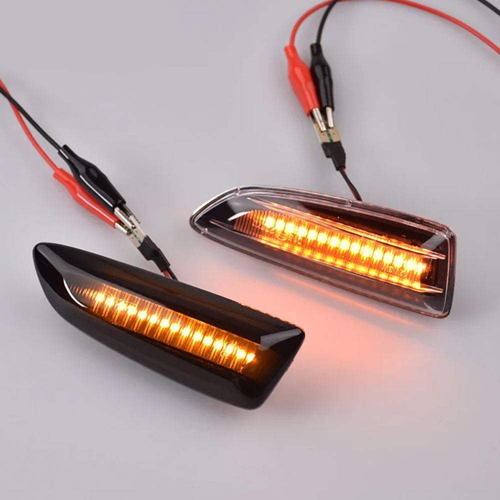 2 x Dynamic LED Side Marker Light Signal Lamp for Opel Astra K J Insignia Zafira