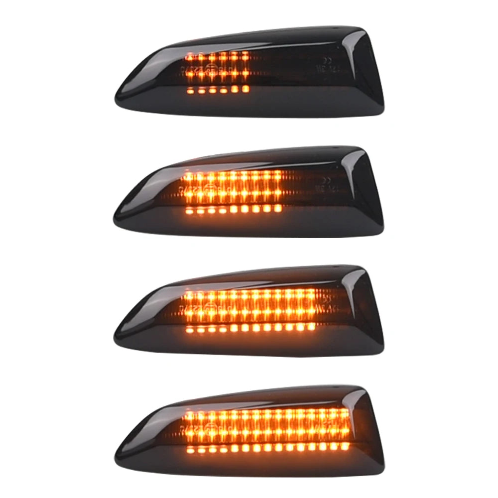 2 x Dynamic LED Side Marker Light Signal Lamp for Opel Astra J K Zafira Insignia