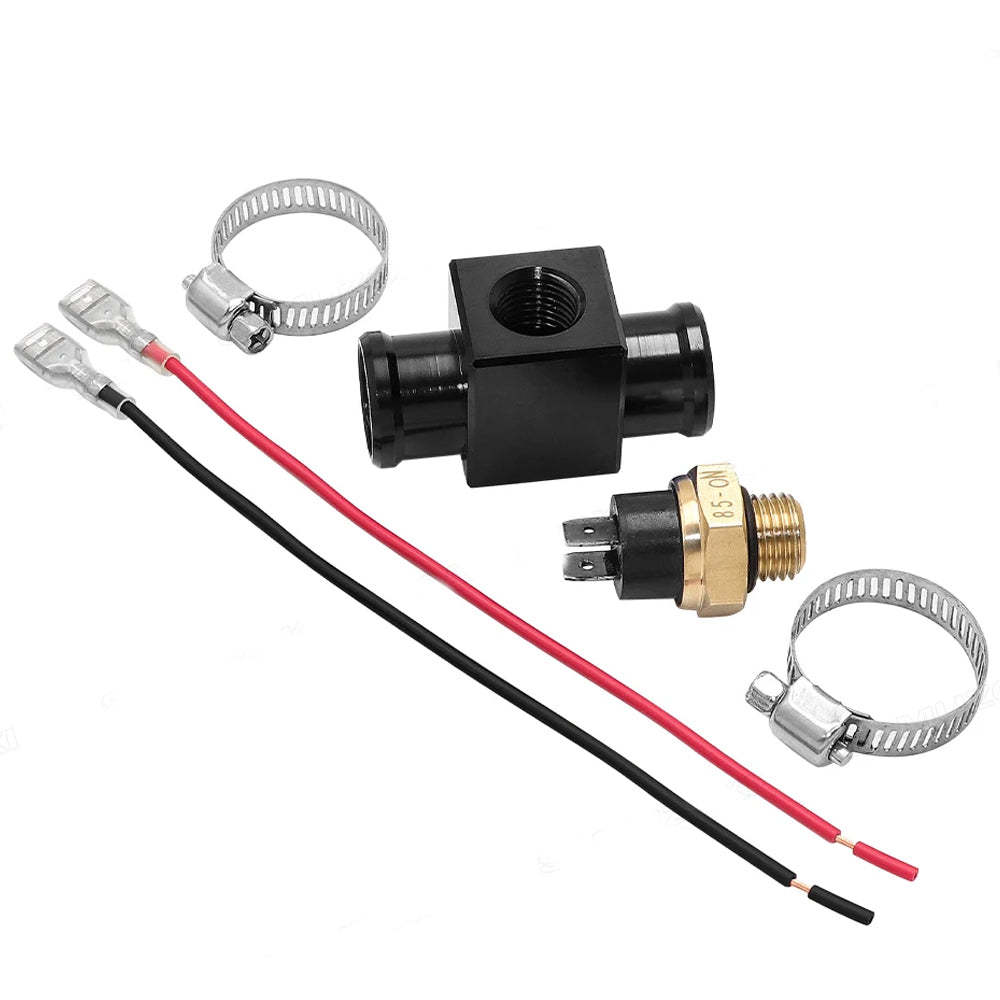 Black Temperature Switch Radiator Fan Thermostat for Beta Yamha Honda Suzuki