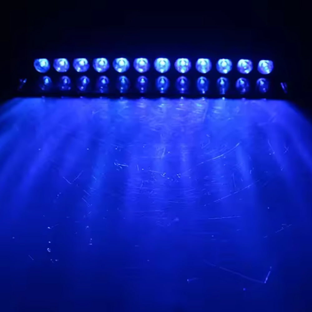Blue Car Strobe Light Windshield Suction Mount Beacon Lamp Flash Warning Light