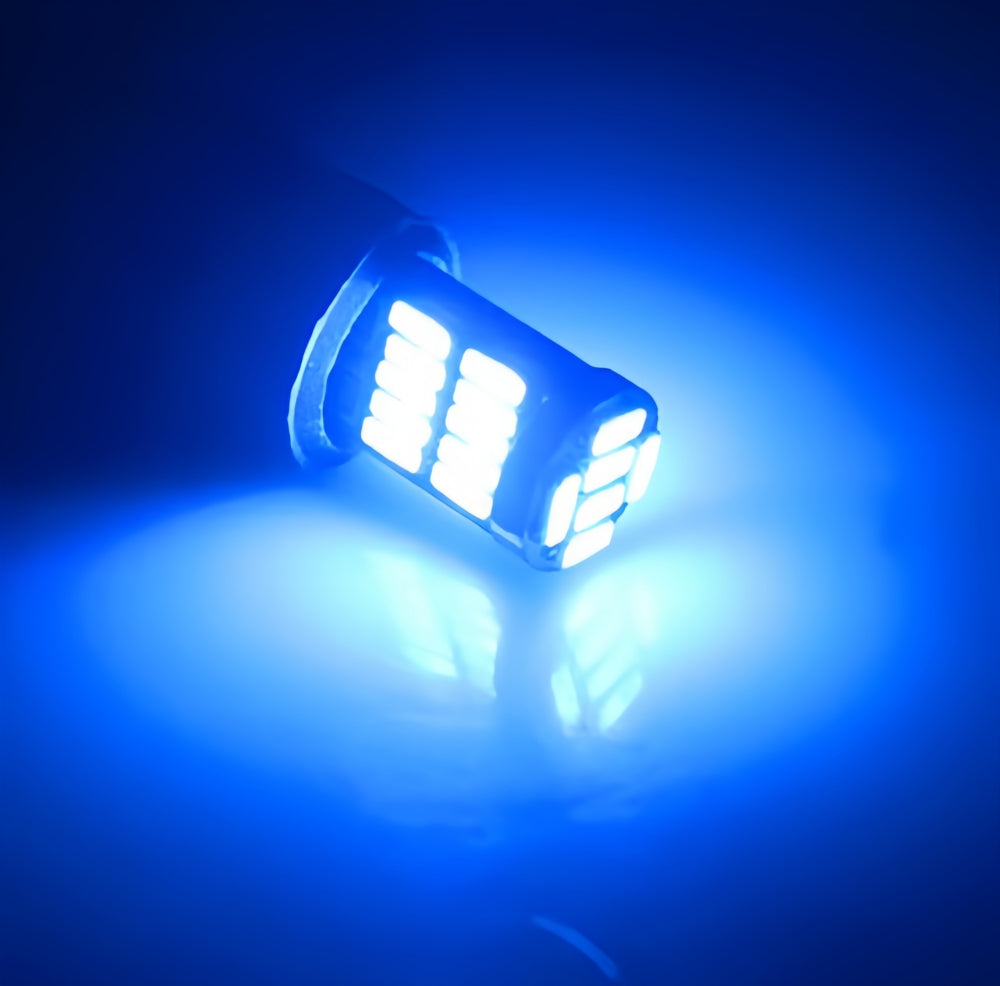 10 x T10 Ice Blue 26SMD 4014 Style Super Bright T10 LED Globes (10pcs)
