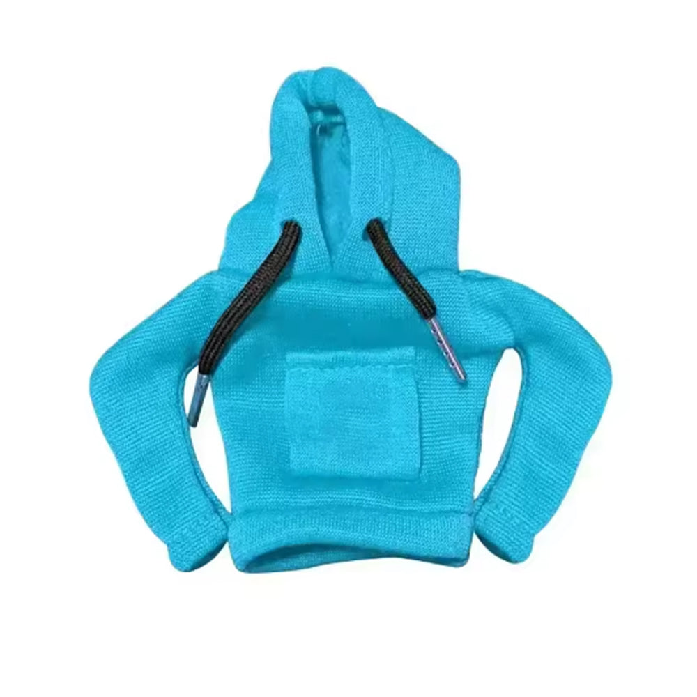 Blue Hoodie Car Gear Shift Knob Cover Gearshift Handle Gear Lever Cover