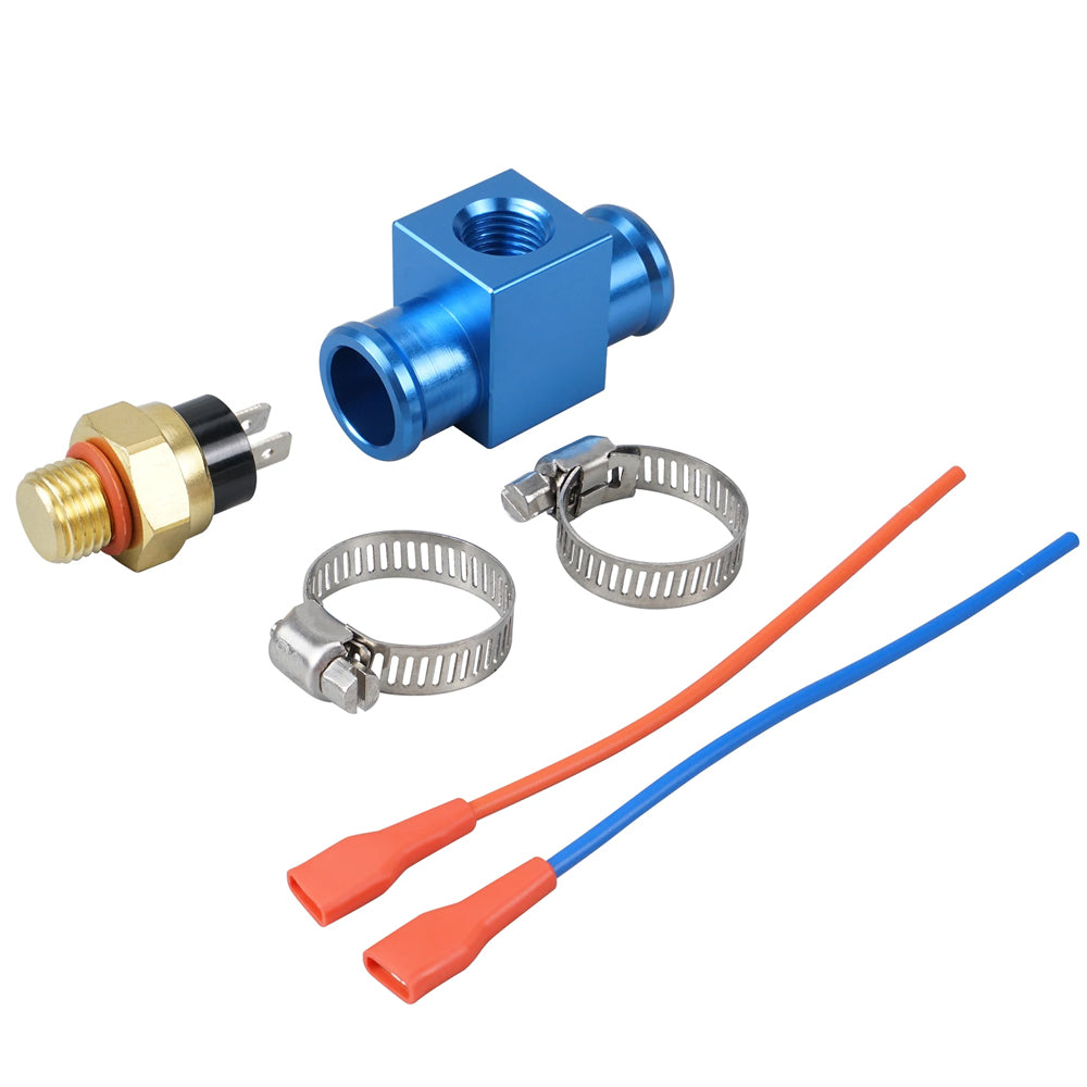 Blue 22mm Temperature Switch Radiator Fan Thermostat for Beta Yamha Honda Suzuki