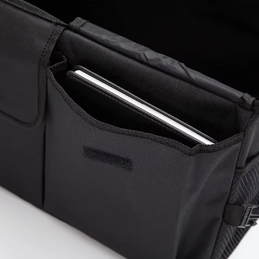 Car Storage Box Trunk Organizer Durable Collapsible Cargo Tool Trunk Storage Box
