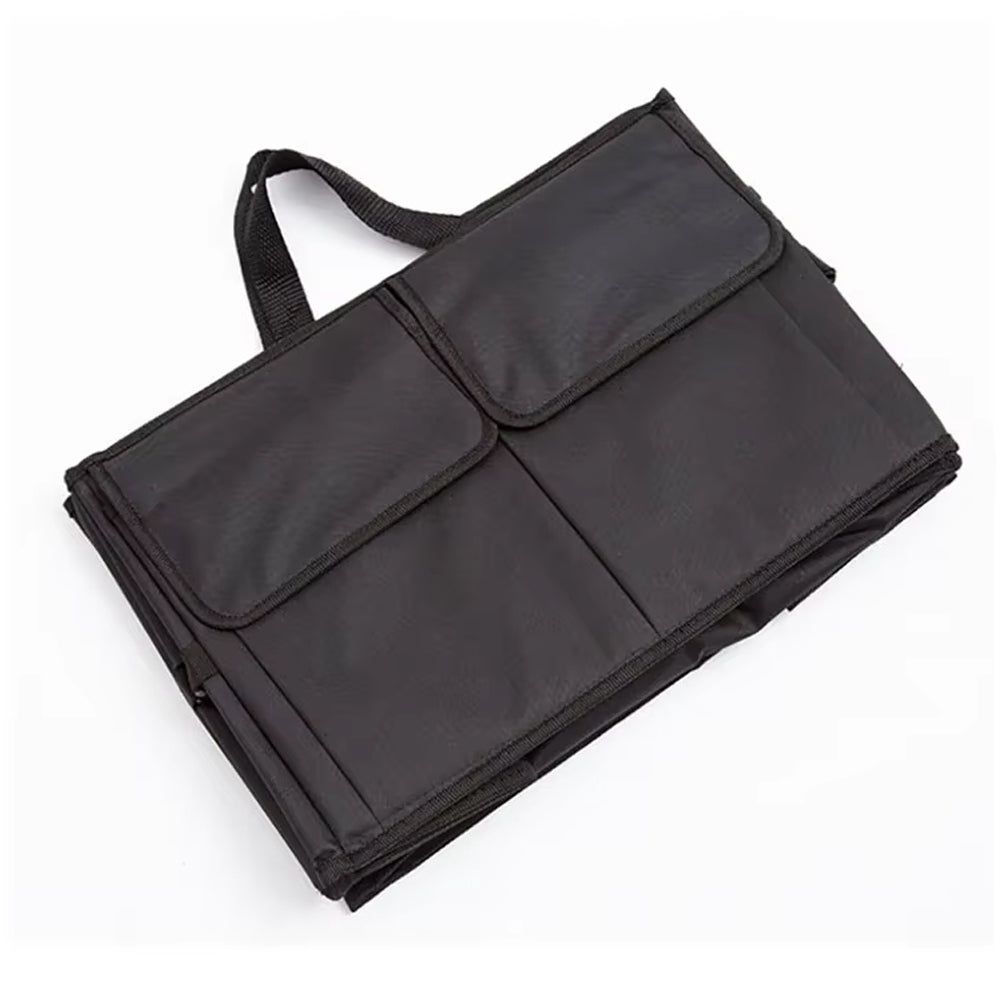 Car Storage Box Trunk Organizer Durable Collapsible Cargo Tool Trunk Storage Box