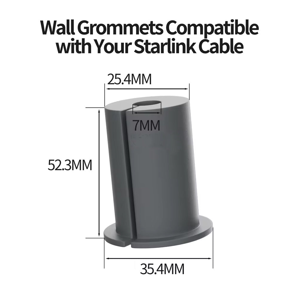 Starlink Cable Routing Kit for Gen 2 Gen 3 Cable Grommets Wall Pass Through Tool