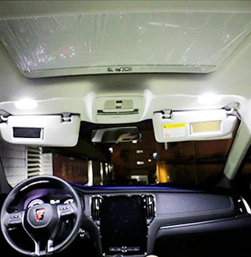 10 X T10 Cool White single sided 18SMD Super Bright LEDs for Interior (10pcs)