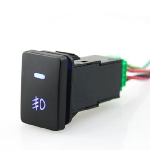 Push switch WORK LIGHTS For Toyota Hilux Prado Landcruiser LED GREEN