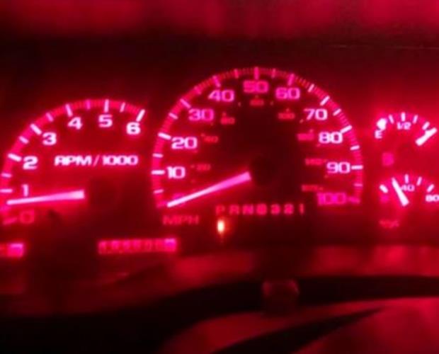10 X T5 COB Red LED Ideal for instrument clusters, Dash illumination (10pcs)
