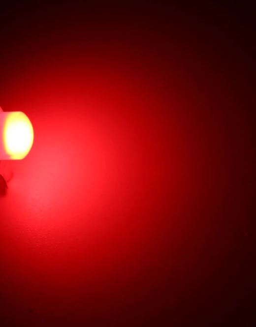 10 X T5 COB Red LED Ideal for instrument clusters, Dash illumination (10pcs)