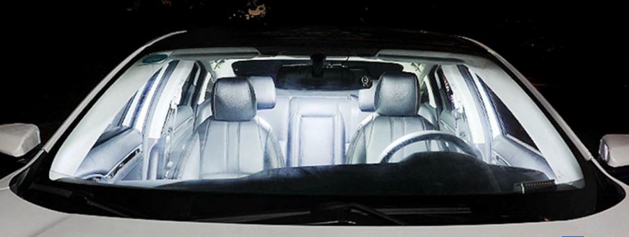 4 x Cool White BAX9S 9SMD NON POLARITY SUIT PARK INTERIOR LIGHTS (4pcs)