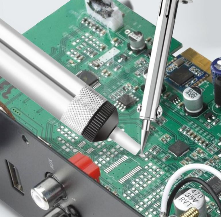 Manual Solder Sucker for PCB and SMT repairs reflow de soldering remove solder