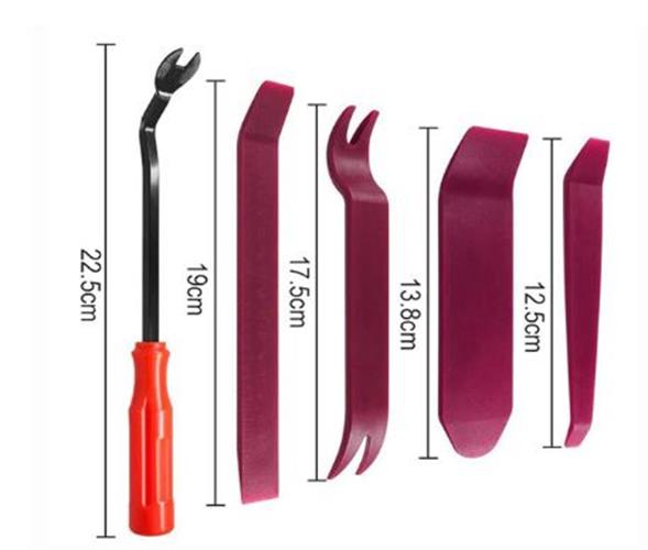 Automotive Door Clip Panel Trim Removal Tools Kit Disassembly Interior Kit (5pc)