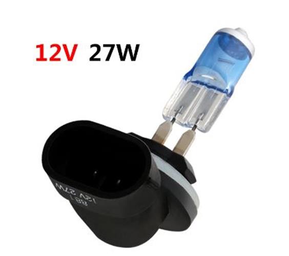 2 x 12v H27 881 27w Blue Coated Halogen Globes Australian Stock (Pair)