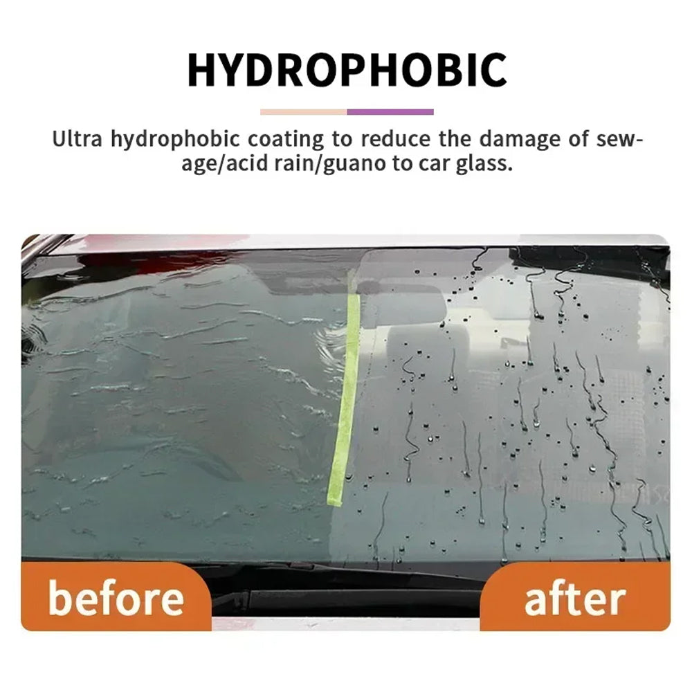 100ml Car Glass Rain Repellent Spray Car Hydrophobic Coating Anti Rain Repellent