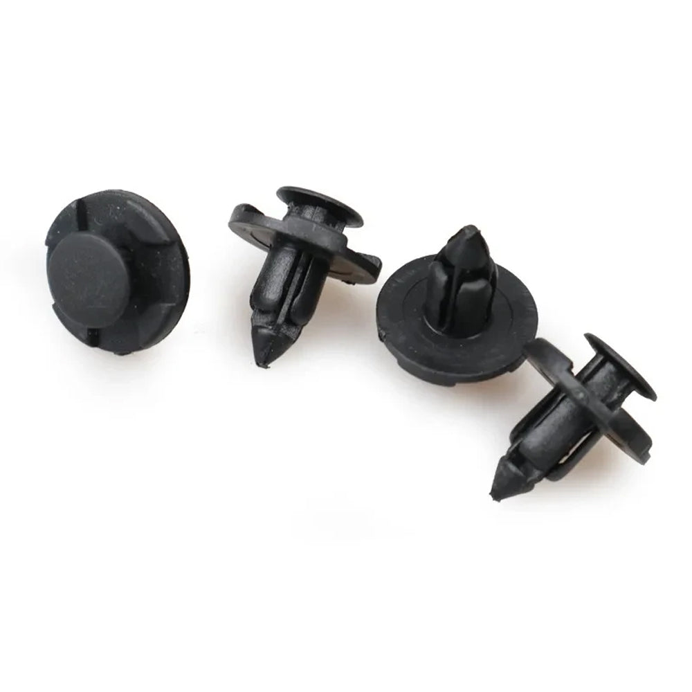 100pcs 8mm Car Push Retainers Clip Bumper Trim Fender Fastener Rivet for Nissan