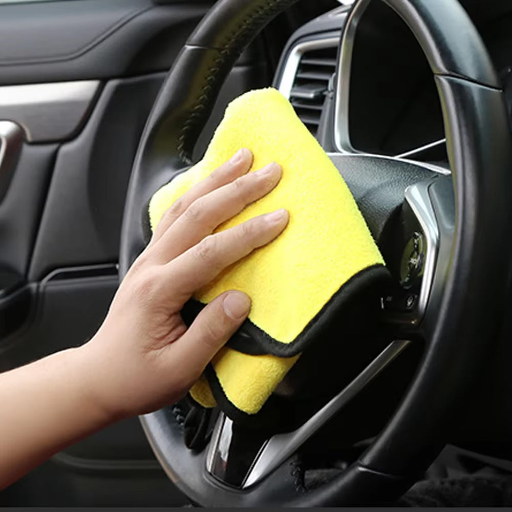30x60cm Car Washing Towel 600GSM Microfiber Clean Towel Cloth Car Drying Towel