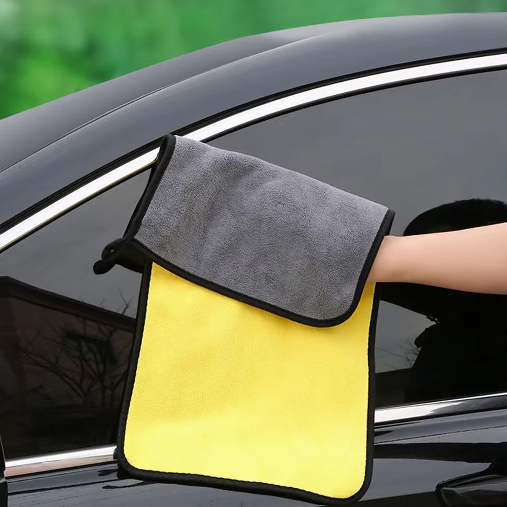30x60cm Car Washing Towel 600GSM Microfiber Clean Towel Cloth Car Drying Towel