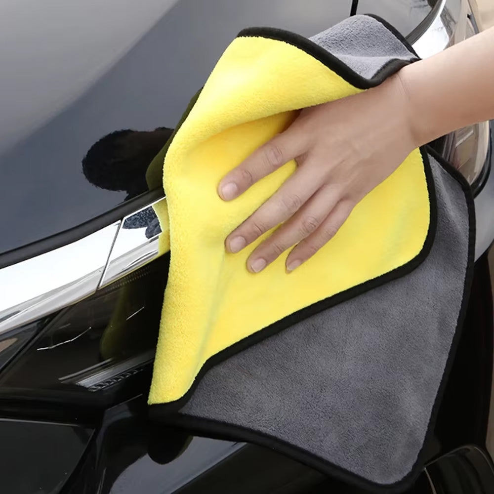 30x60cm Car Washing Towel 600GSM Microfiber Clean Towel Cloth Car Drying Towel
