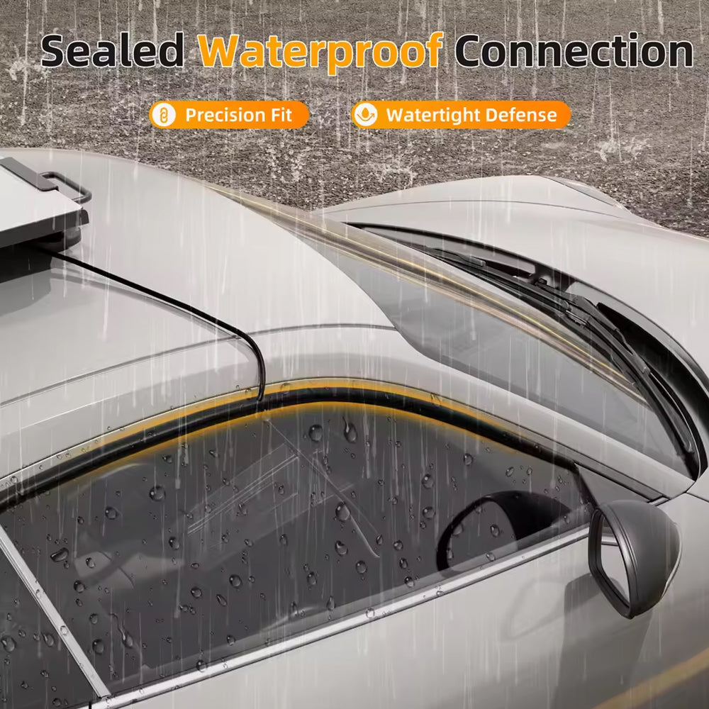 Car Window Pass Through Protective Cover for Starlink Cables and Cords