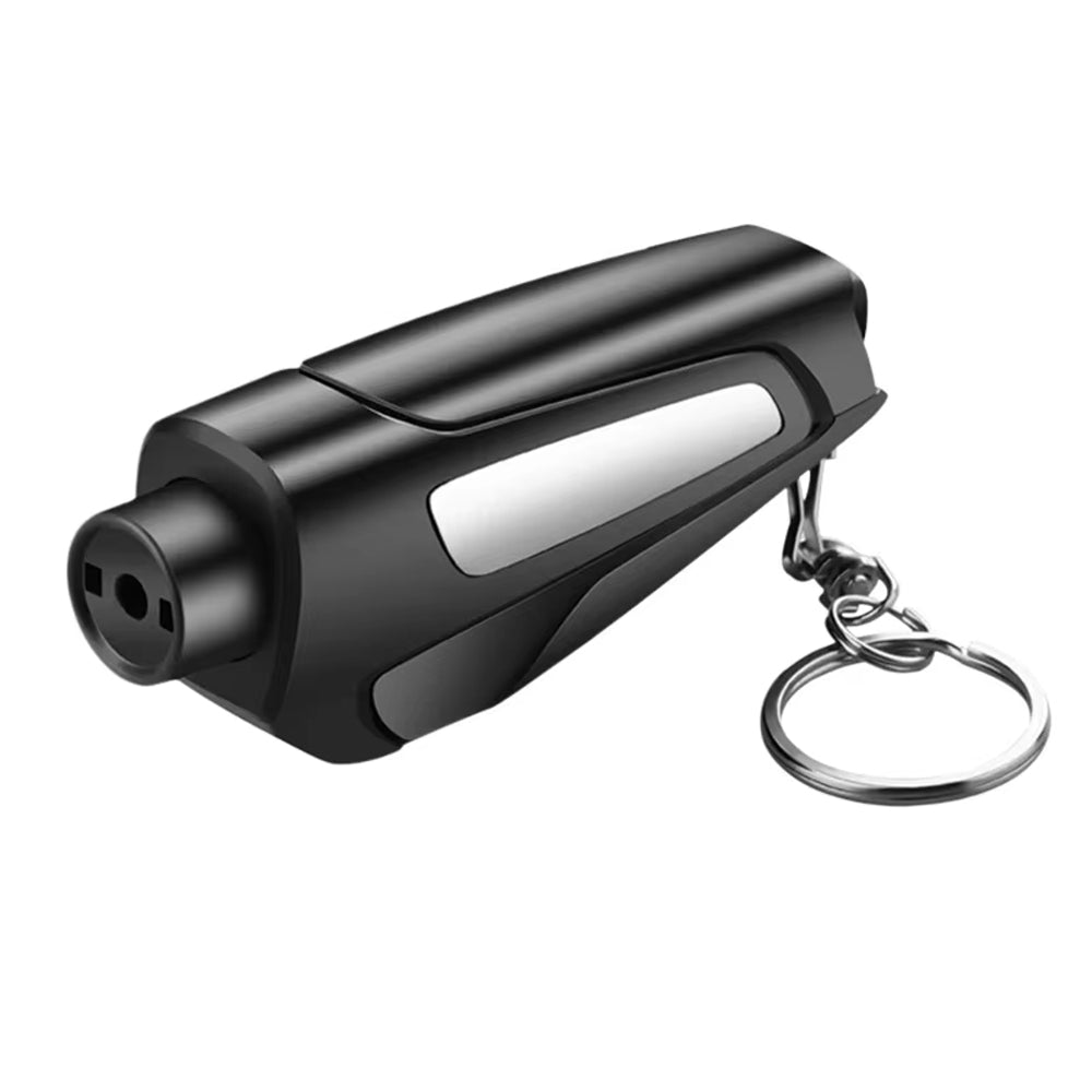 Car Safety Hammer Window Breaker Glass Breaker Seat Belt Cutter Black Pro Hammer
