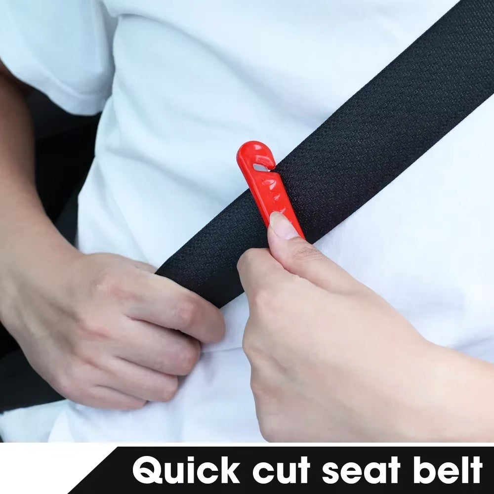 Car Safety Hammer Window Breaker Glass Breaker Seat Belt Cutter Escape Tool