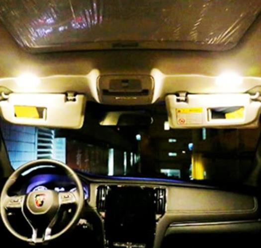 10 X T10 Warm White single sided 18SMD Super Bright LEDs for Interior (10pcs)