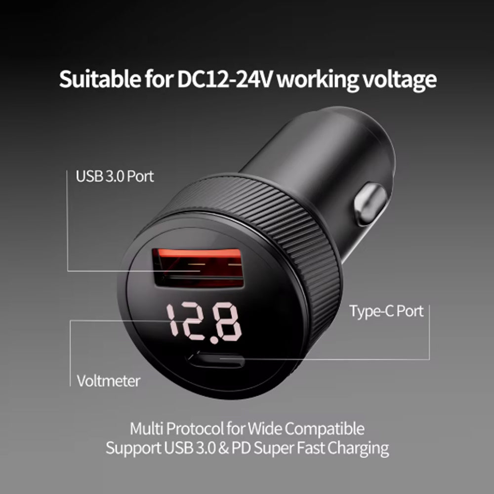 3M Cigarette Lighter Adapter to DC Power Cable USB Type-C Volt for Starlink Mini
