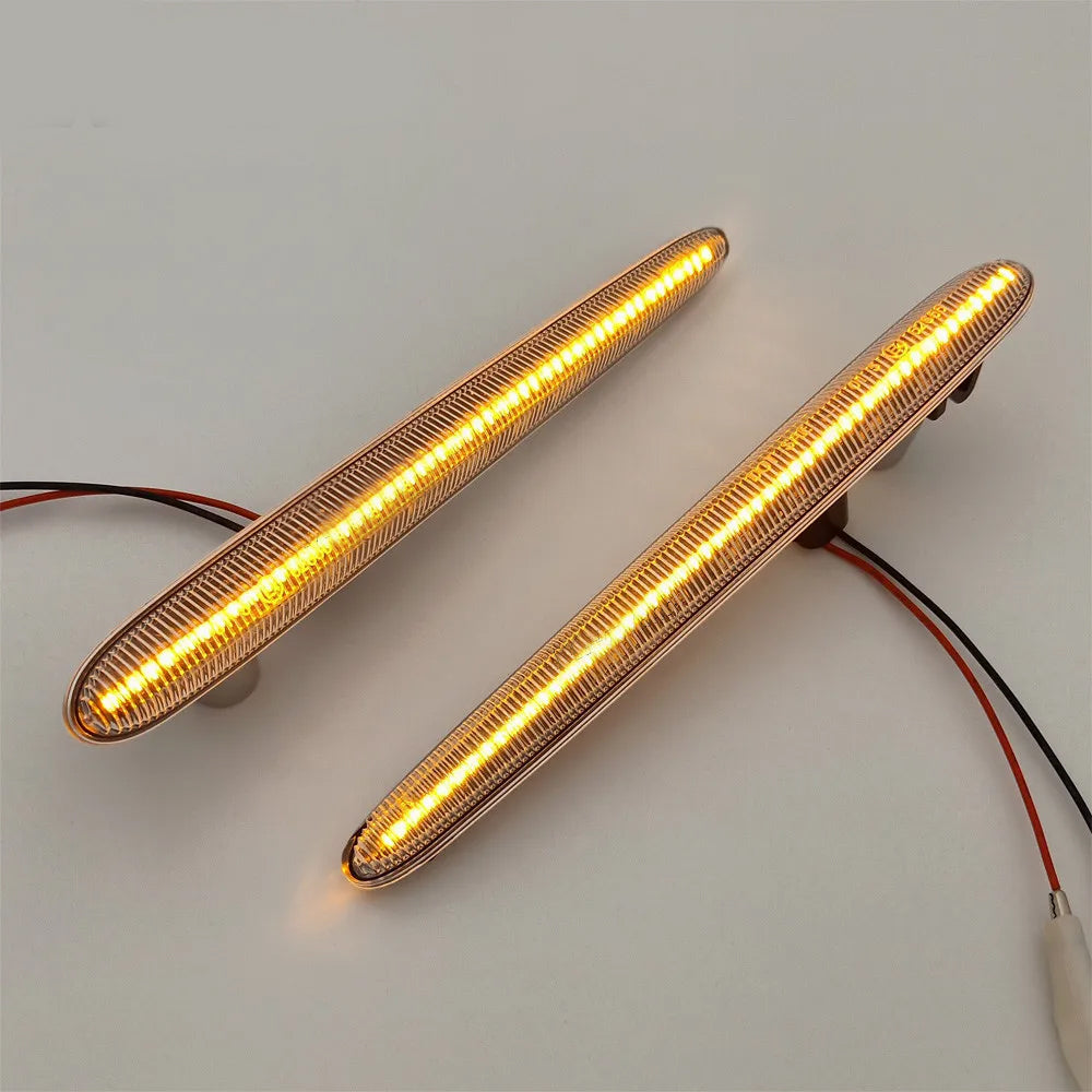 2 x Dynamic LED Side Marker Lights Turn Signal Lamps for Alfa Giulietta Romeo