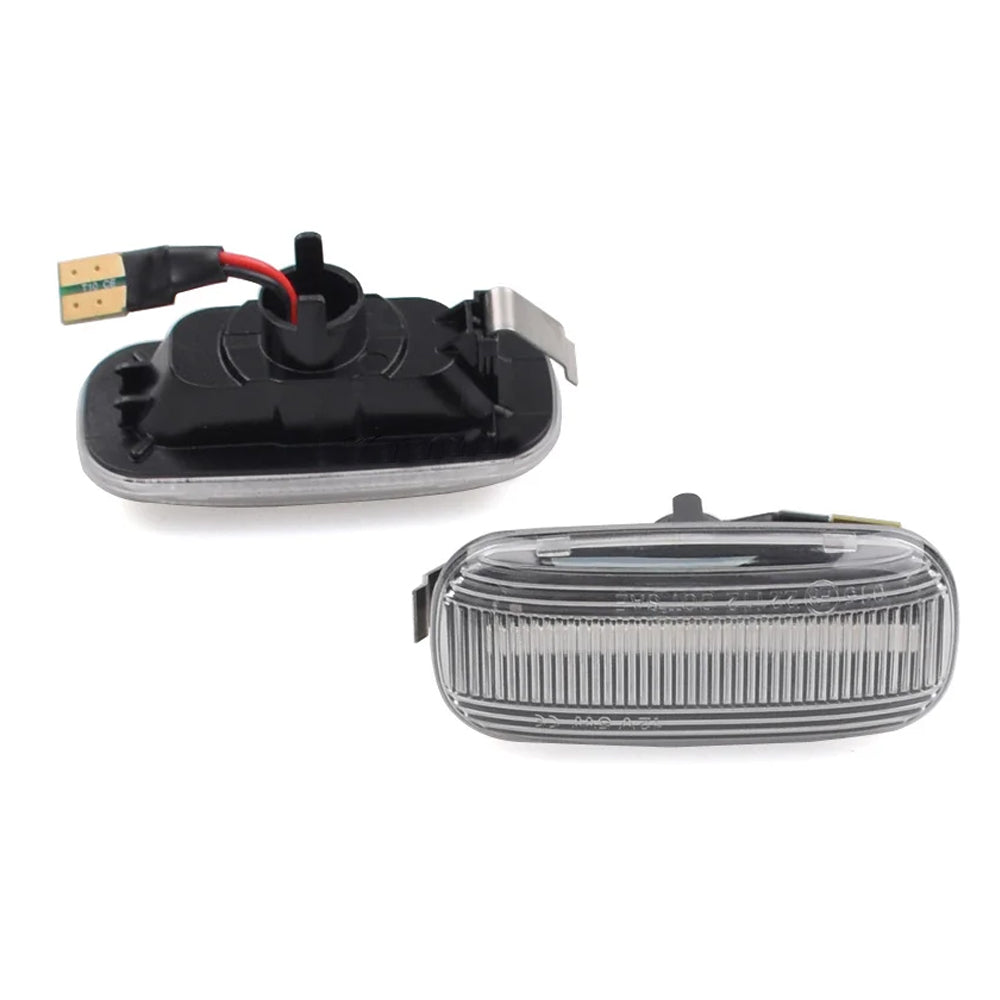 2x Dynamic Turn Signal Light LED Side Marker Lamp for Audi A3 S3 8P A4 RS4 A6 S6