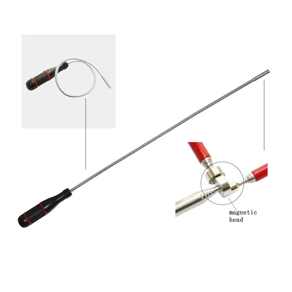 Flexible Telescopic Magnetic Pen Magnet Pick Up Tool Extendable Suction Rod