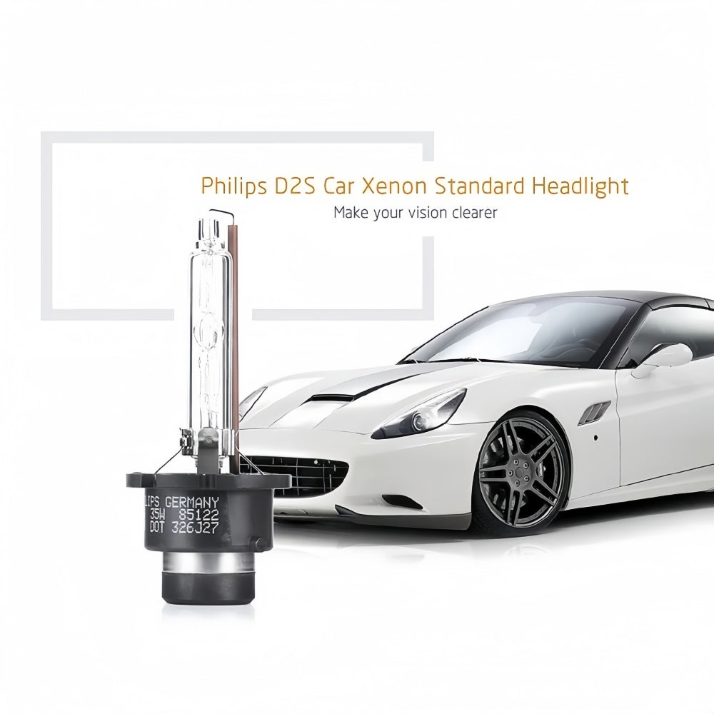 1 x PHILIPS D2S HID Xenon Globe 4200K Headlight Original Philips D2S HID Bulb