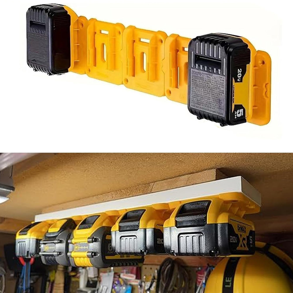 1 x Battery Holders Wall Mount Battery Storage Dock for Dewalt 18V 20V Battery