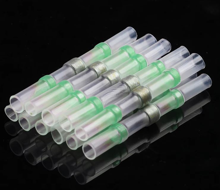 100 x Green Waterproof Heat shrink Wire Connector Solder Insulated Join (100pcs)