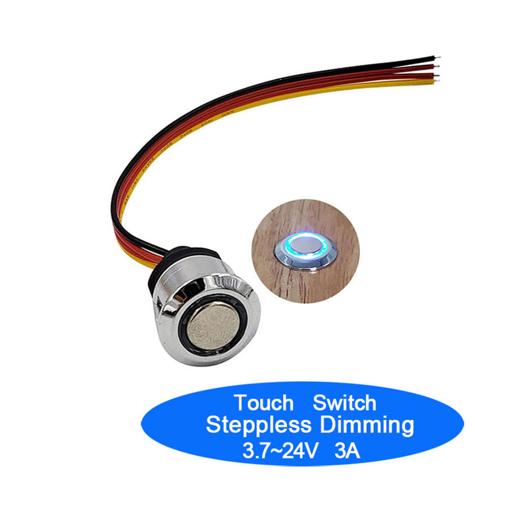 Led Dimmer Touch Switch For LED Strip Light Dimmable ON/OFF Controller For 5-24v