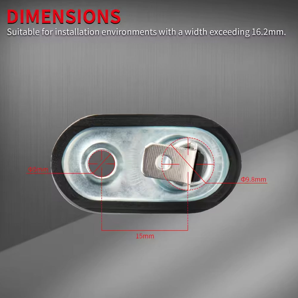 5pcs Door Pin Switch Car Hood Jamb Adjustable Momentary On/Off 12V 20A for Car