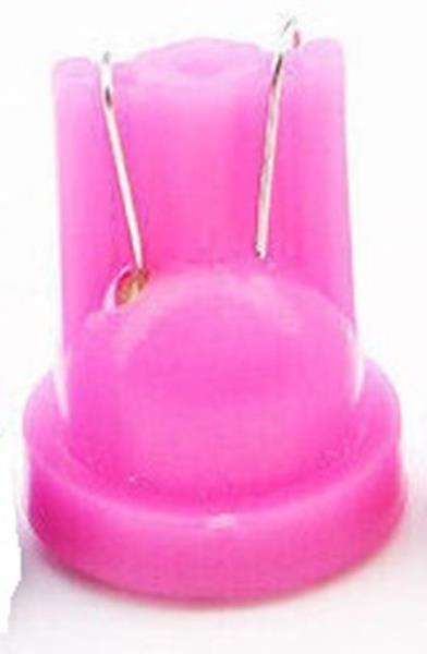 10 x T10 Pink Purple 12v LED Cob Flat Face Super Bright for Dash Cluster (10pcs)