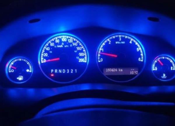 10 x T10 Blue 12v LED Cob Flat Face Super Bright for Dash Cluster (10pcs)