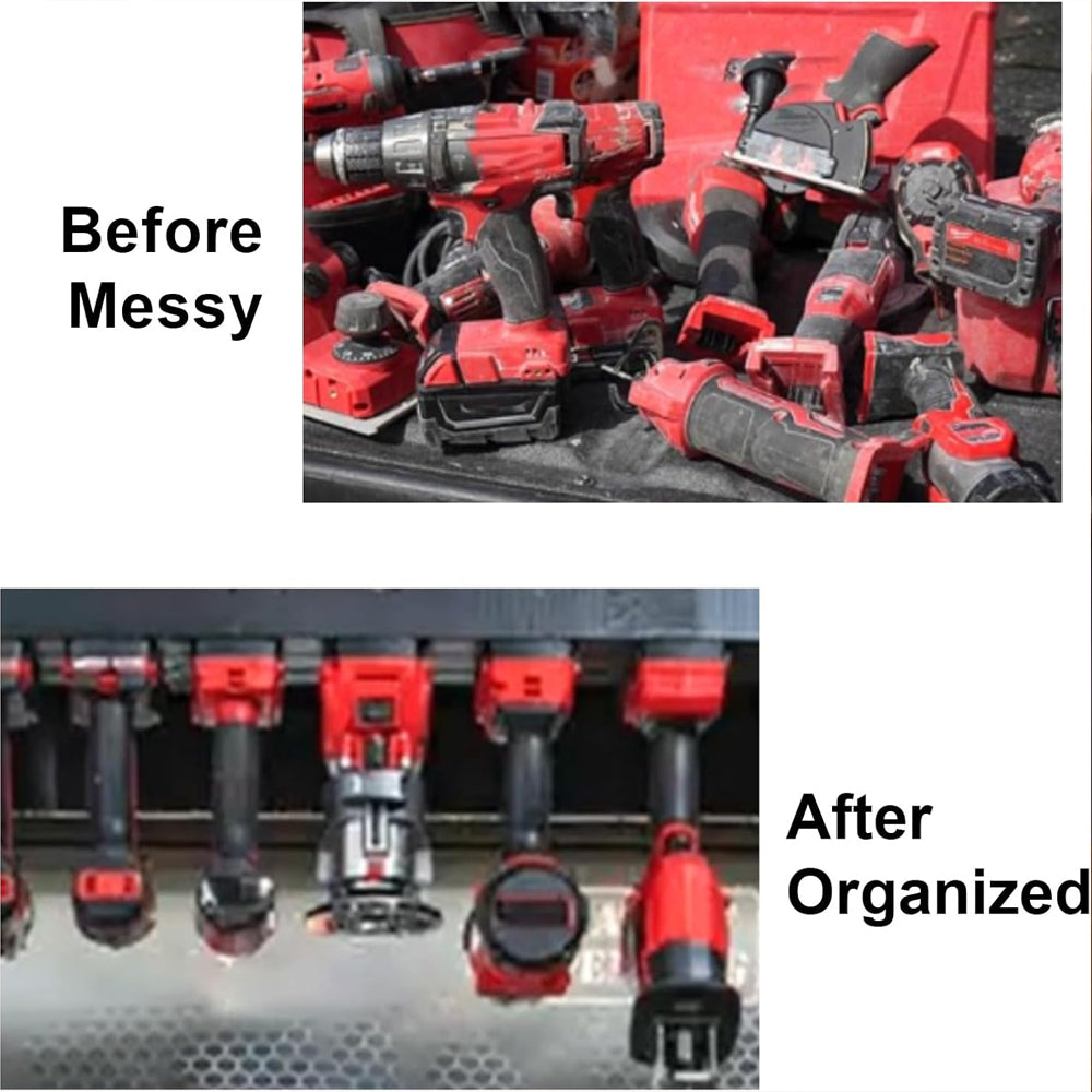 10 x Drill Tools Holder Hanger for Dewalt 20V 12V & Milwaukee M18 18V Power Tool