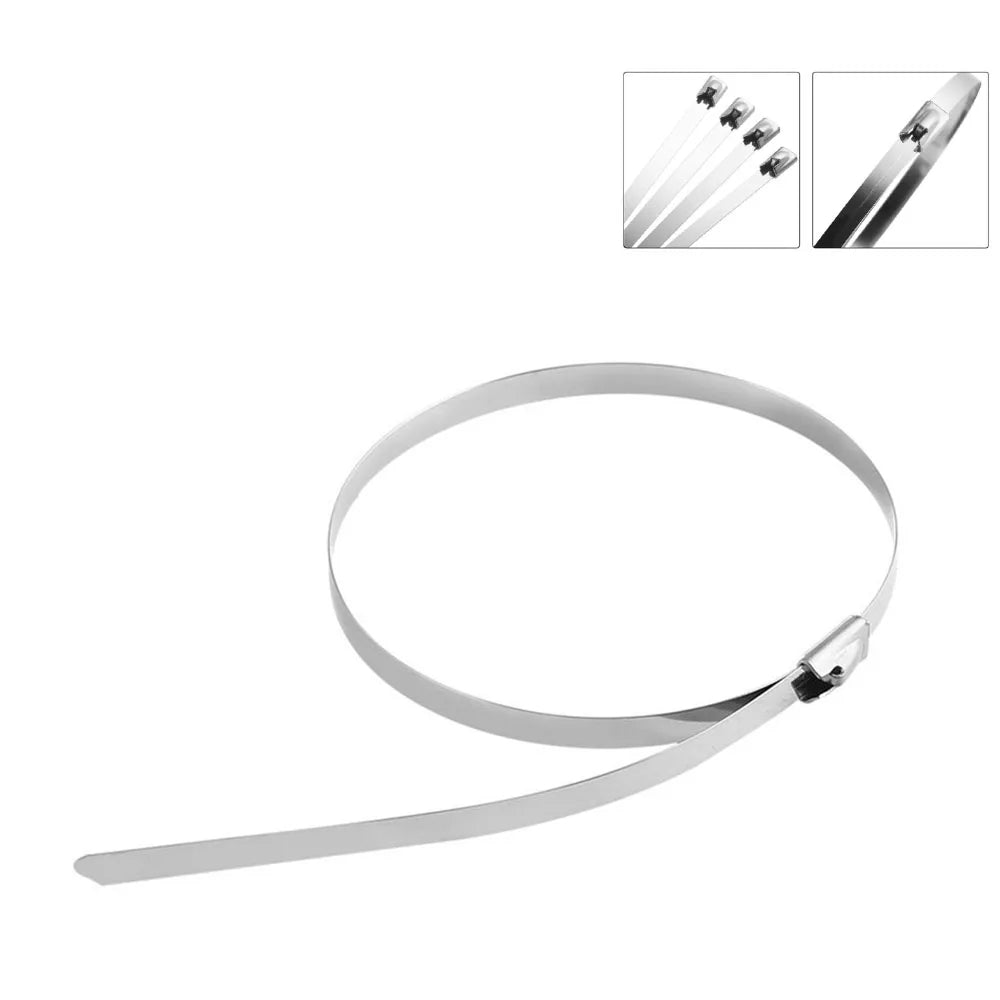 5M x 5CM Titanium Exhaust Pipe Heat Shield Insulation Wrap Exhaust Tape