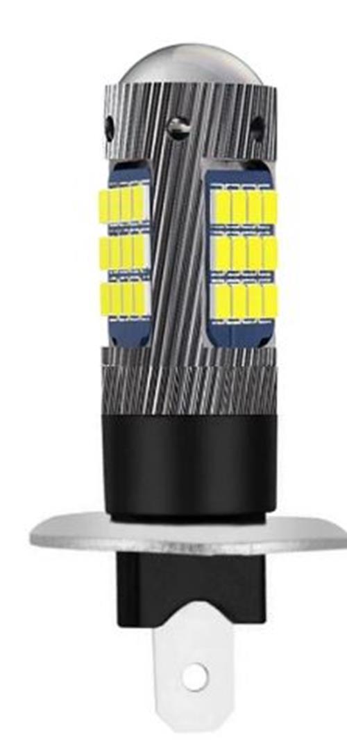 2 x H1 LED SMD Super Bright White Fog Light Globes 12v and 24v 10-30v (Pair)