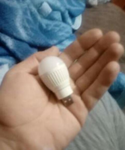 10 x USB 3w LED Light Bulb Portable Mini LED Small Light Bulb Warm White 10pcs