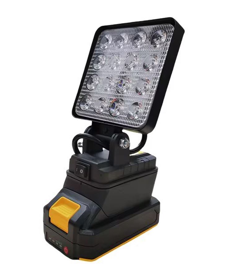 Spot light with on/off switch for Dewalt 18v Battery Super Bright Spot Light 1pc