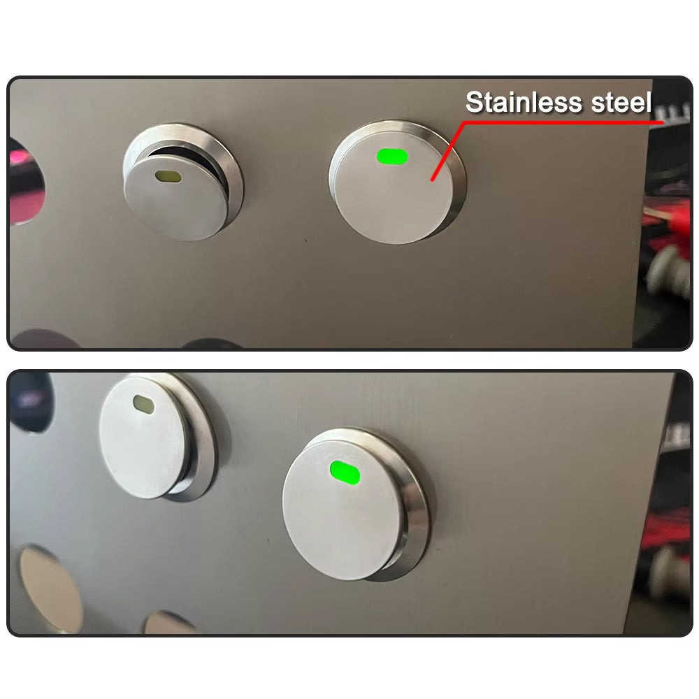 Green LED 22mm Metal Push Button Switch 12V 20A 3Pin ON/OFF Self-Locking Switch